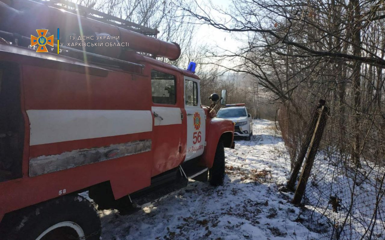 В пожаре под Харьковом погиб мужчина