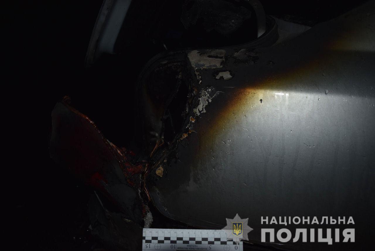 Возгорание автомобиля на Шишковской: подозревают поджог