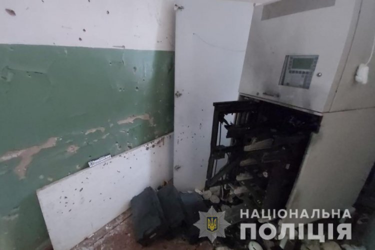 Подрыв банкомата под Харьковом: подробности от полиции