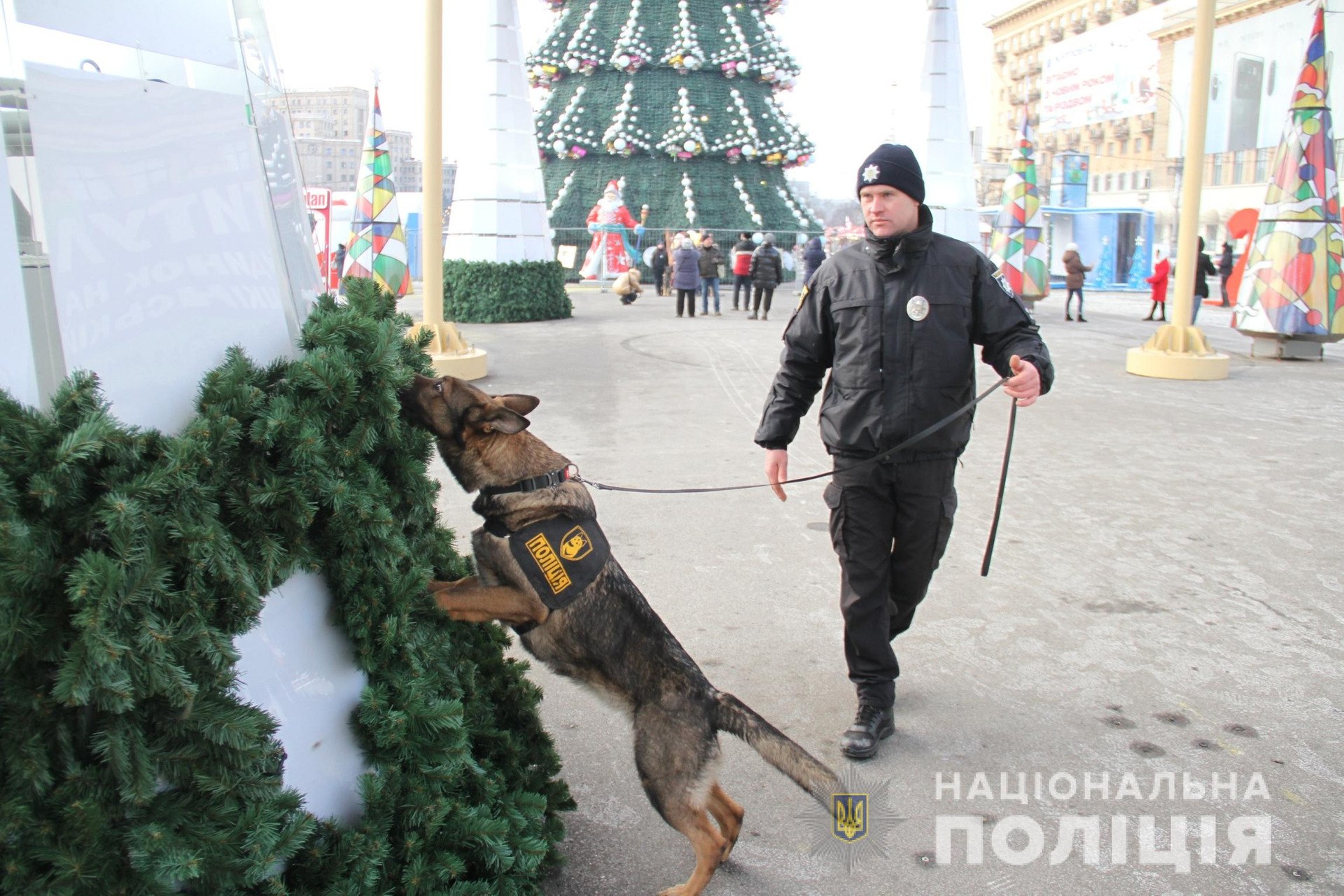 На новогодние праздники в Харькове порядок будут обеспечивать более 2,5 тысяч правоохранителей
