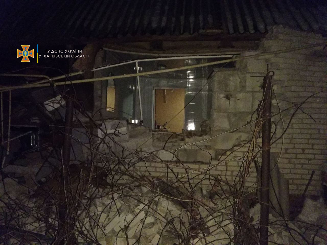 В Богодуховском районе произошел взрыв газа в частном доме, есть пострадавшие