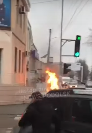 В Одесской области мужчина облился горючим и поджег себя возле здания полиции (видео)