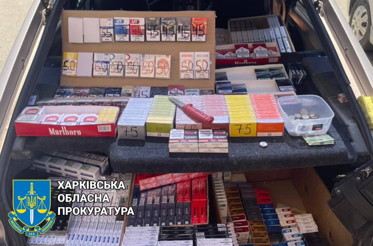 У Харкові з продажу вилучено 16 тисяч пачок контрафактних цигарок