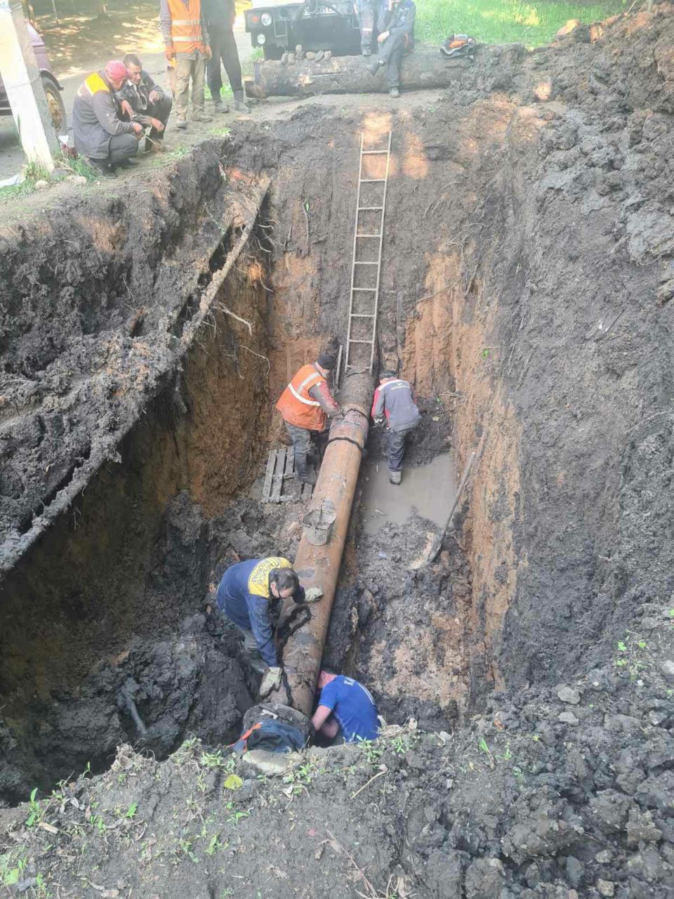 10 пошкоджень мережі холодного водопостачання усунули в Харкові протягом доби