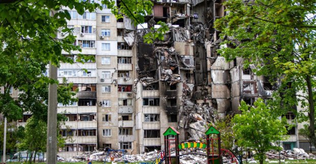 У Харкові один із зруйнованих будинків стане пам’ятником про війну