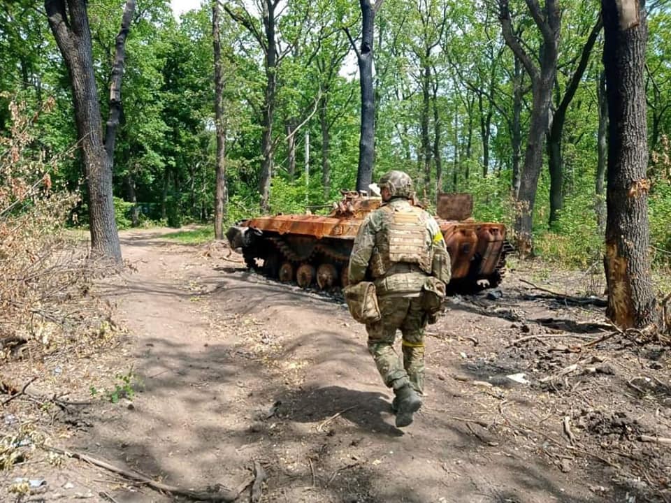 На Харківщині ЗСУ знищили велику кількість окупантів разом із технікою