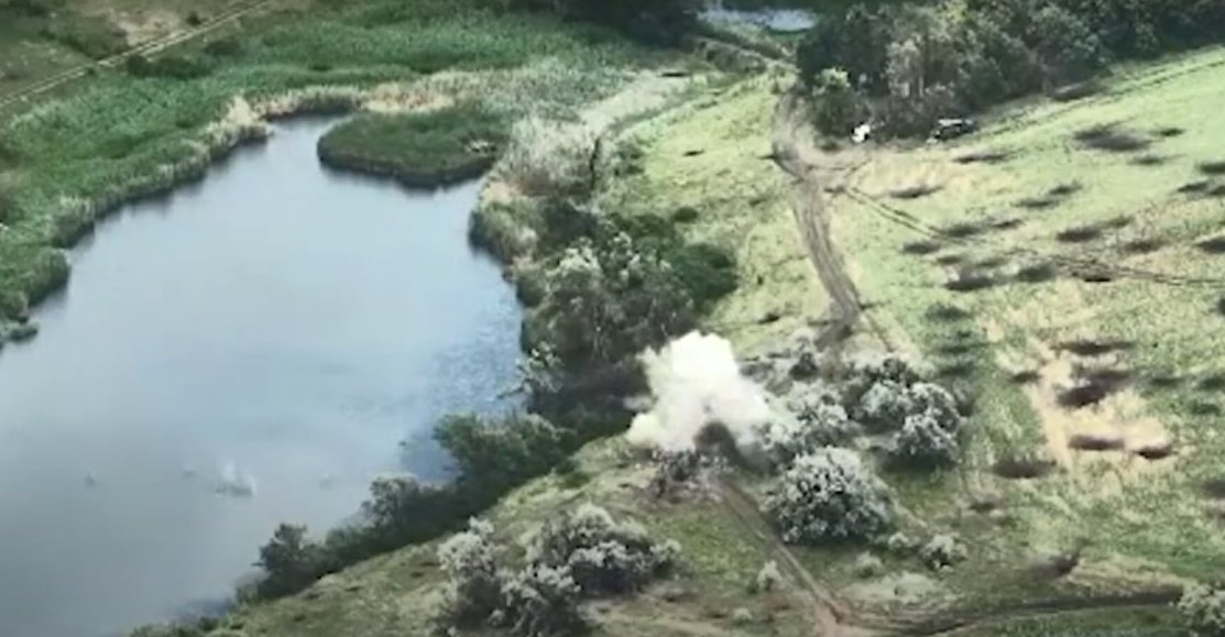 На Харківщині нацгвардійці знищили російський танк
