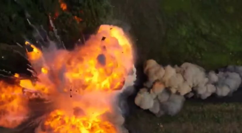 Холодноярці знищили танк окупантів з ПТРК Javelin (відео)