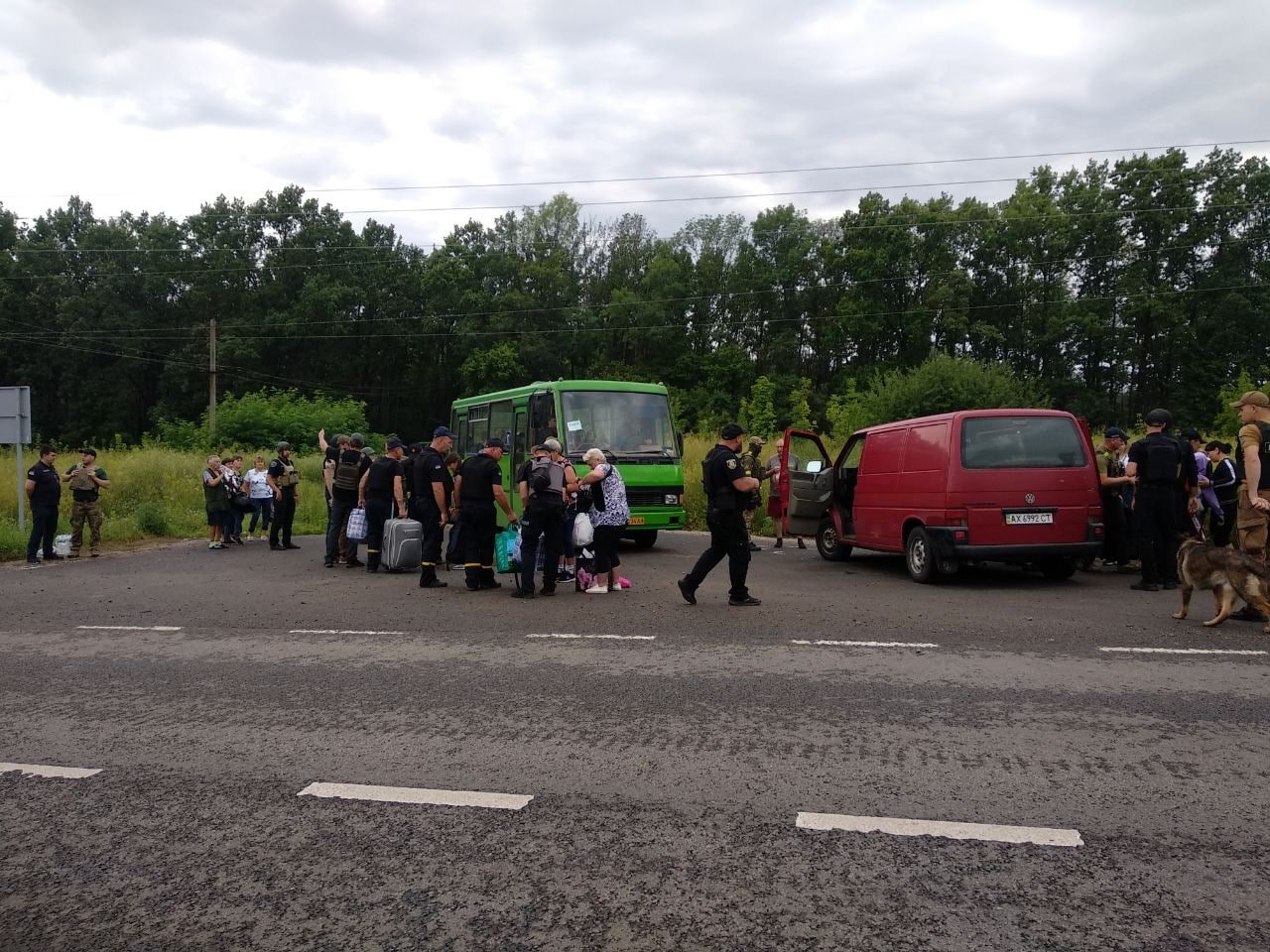 З території окупованої Харківщини вдалося евакуювати 872 людини
