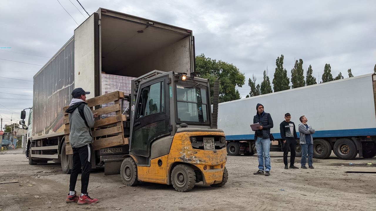 До Балаклійської громади відправили понад 42 тонни продуктів