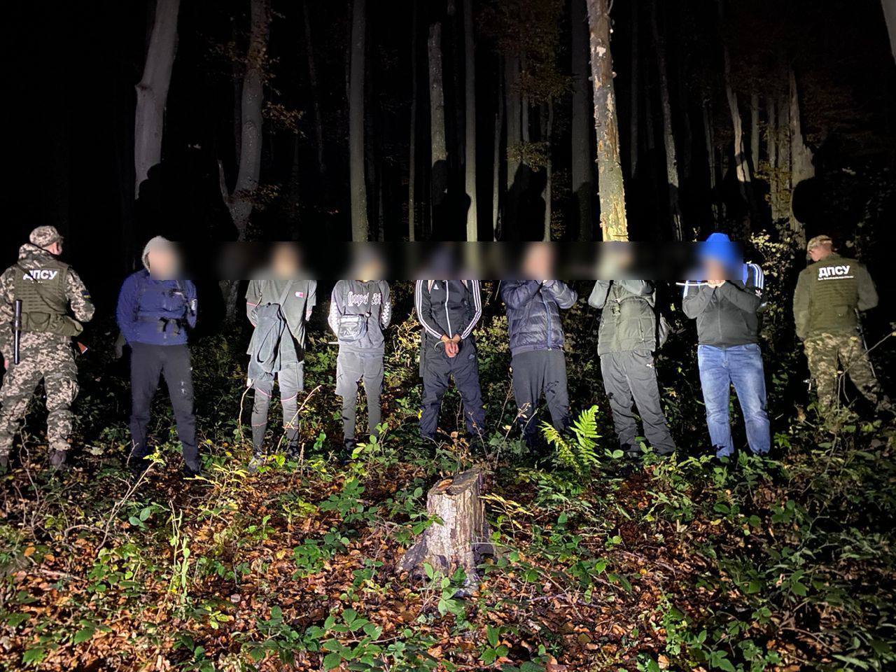 На кордоні зі Словаччиною затримано 7 порушників