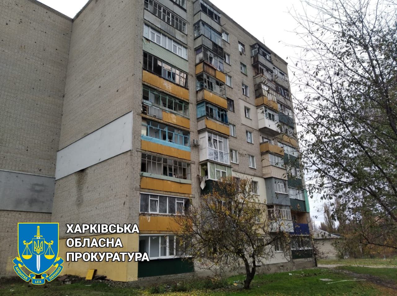 Куп’янськ продовжує потерпати від ворожих обстрілів: прокурори зафіксували черговий злочин РФ