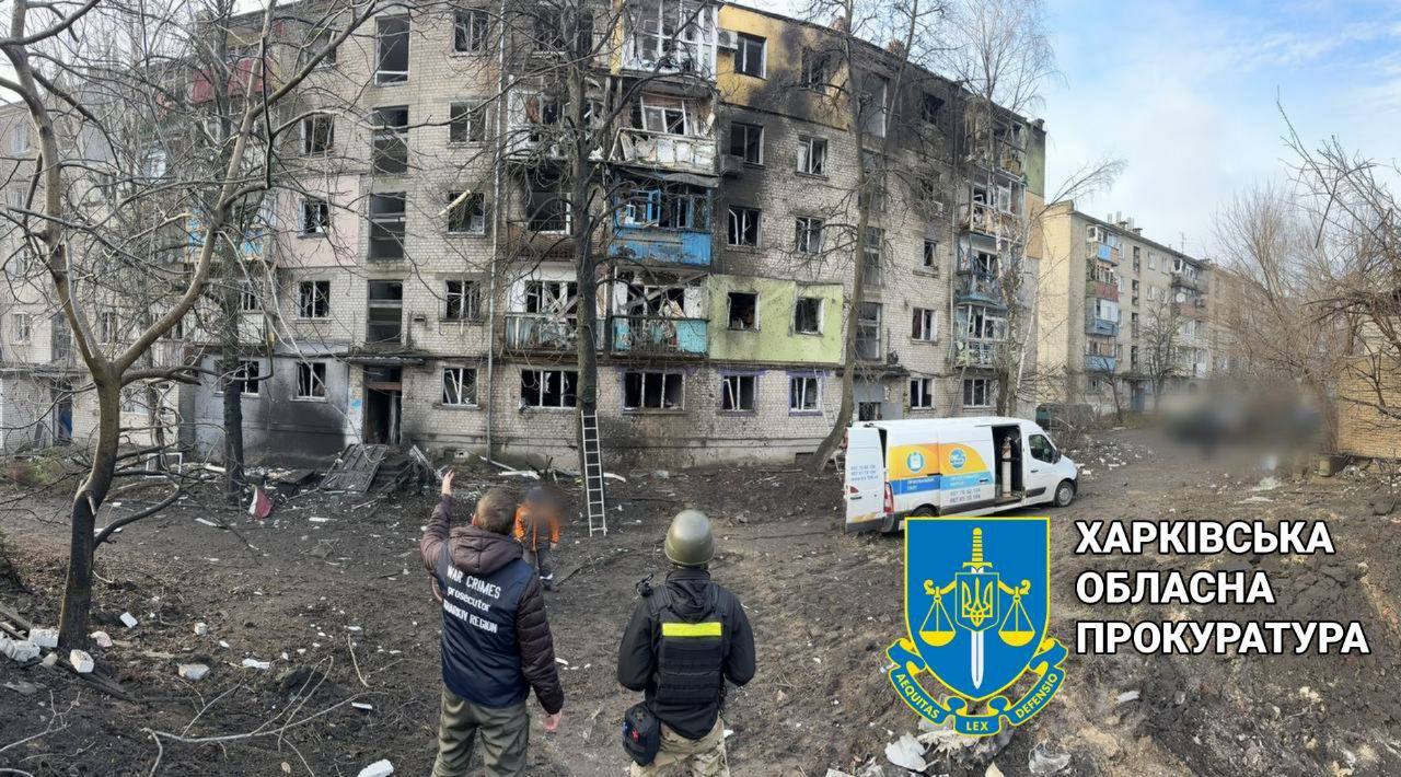 На Харківщині внаслідок ворожих обстрілів є постраждалі: правоохоронці документують наслідки
