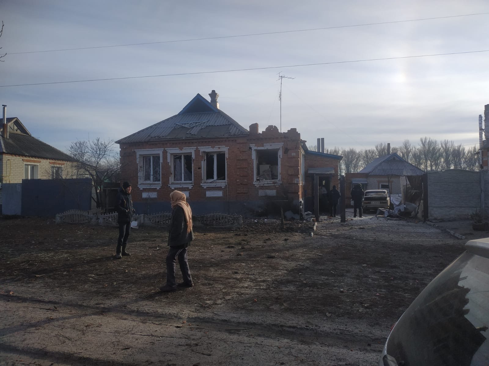 Три райони Харківщини під обстрілами: поліція показала наслідки