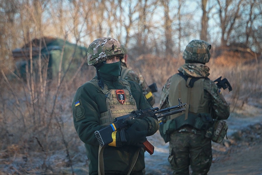 Гвардійці показали, як облаштували один зі спостережних пунктів на півночі Харківщини