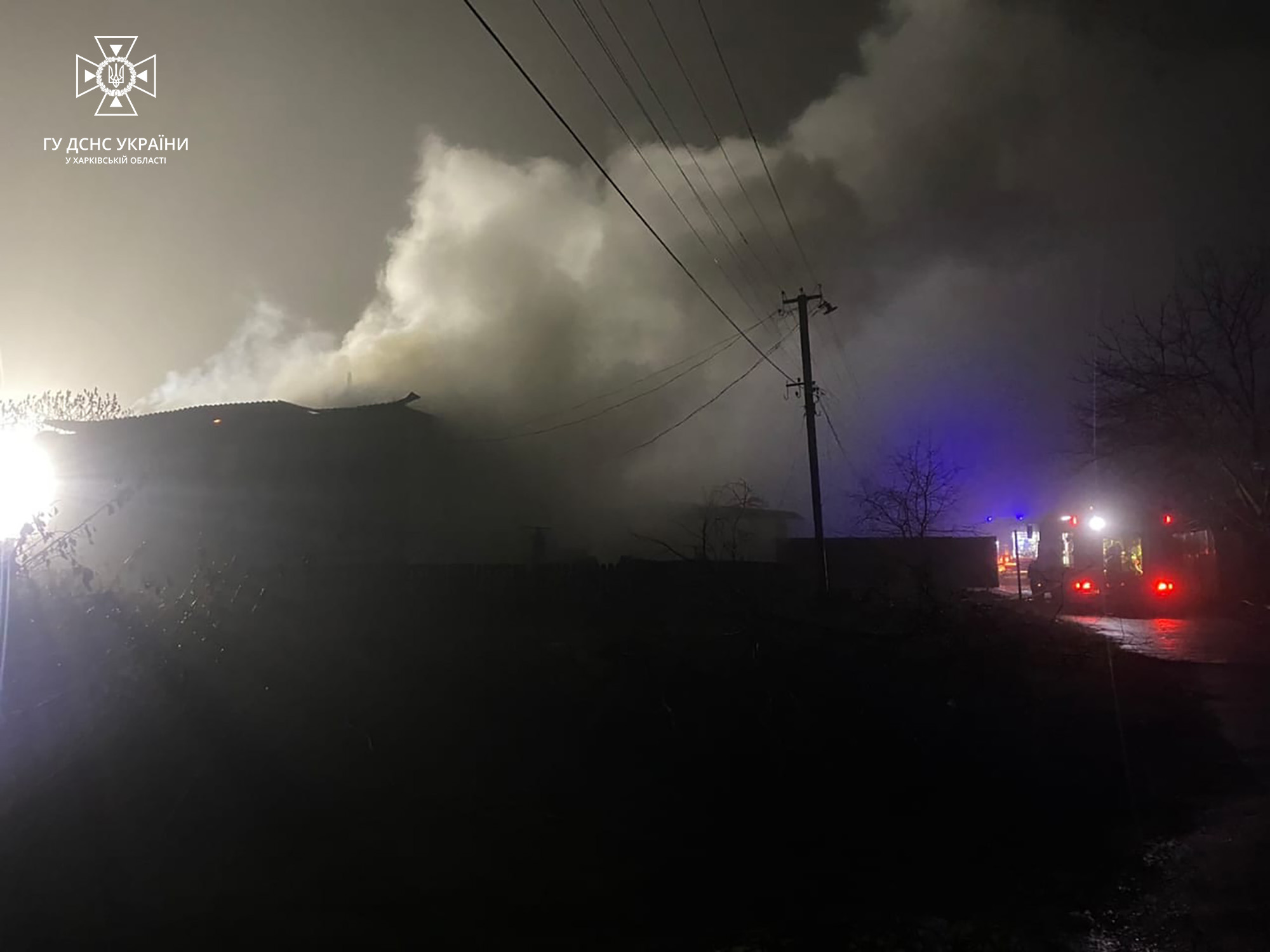 На Харківщині в пожежі зник господар будинку