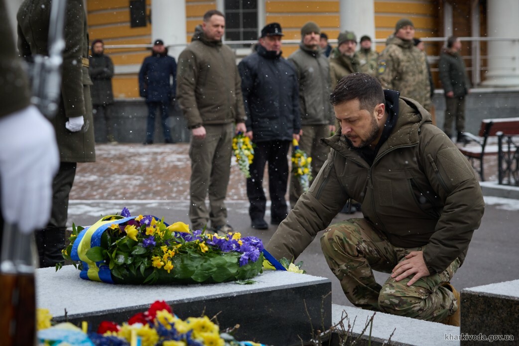 Президент Володимир Зеленський вшанував пам’ять загиблих