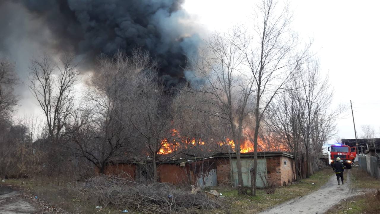 Масштабні пожежі в Куп’янську: наслідки обстрілів Харківщини