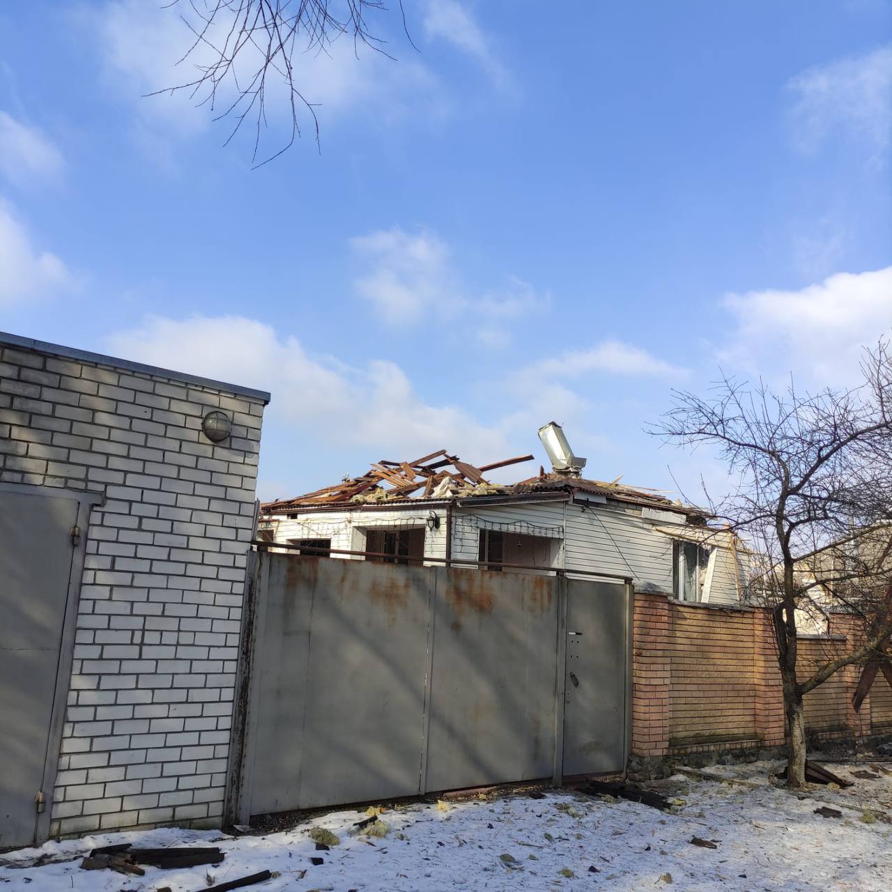 В Куп’янську знов пошкоджено житлові будинки: постраждала літня жінка