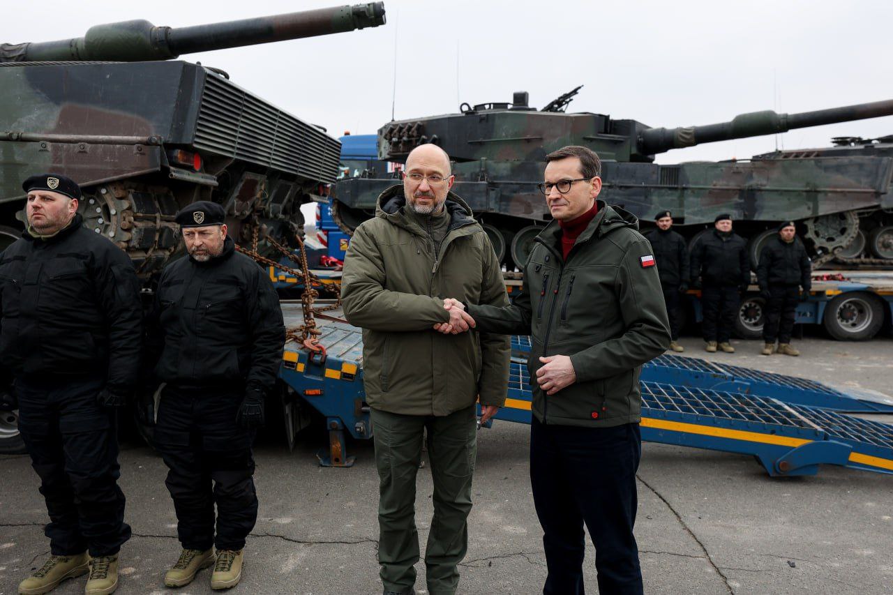Танки Leopard 2 вже в Україні (відео)