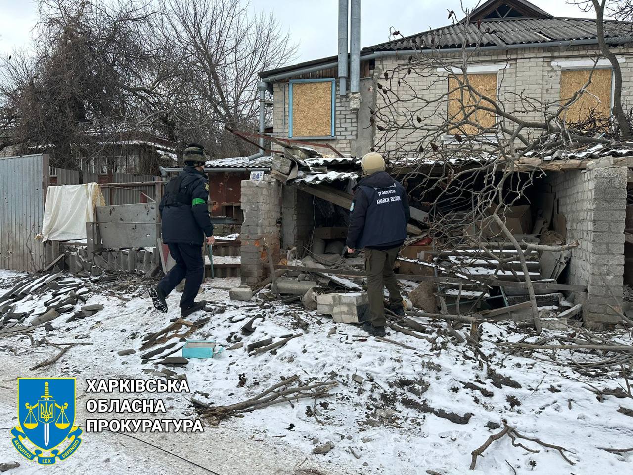 Харківщину знов обстріляли: прокурори продовжують збирати докази злочинів рф