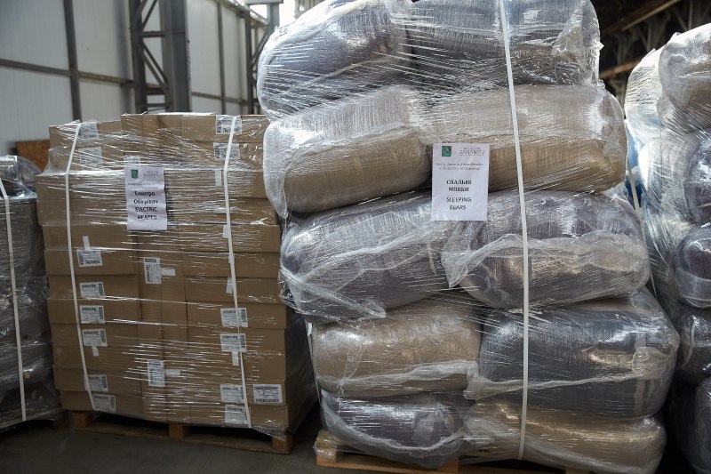 Понад 22 тонни гуманітарного вантажу відправили з Харкова до Туреччини