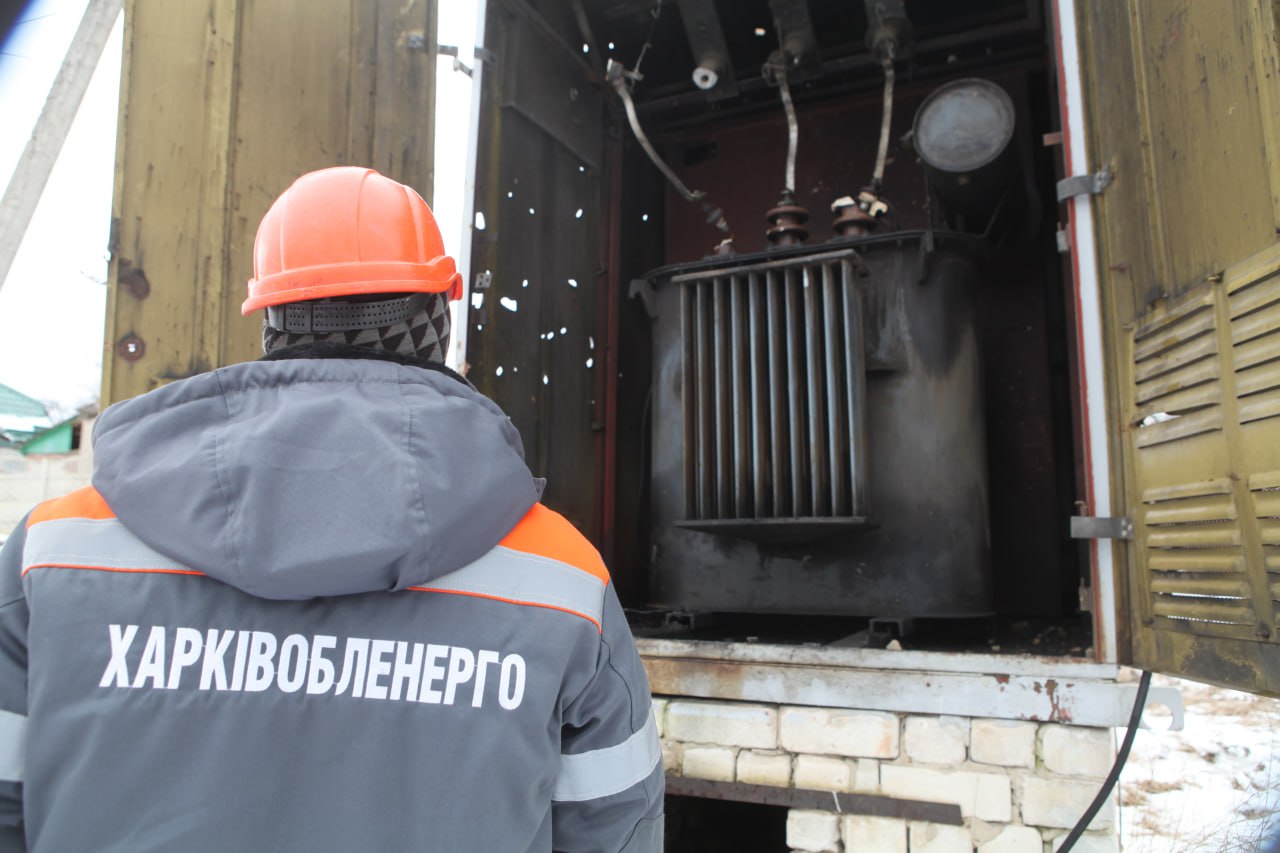 На Харківщині енергетики заживили водонапірну вежу