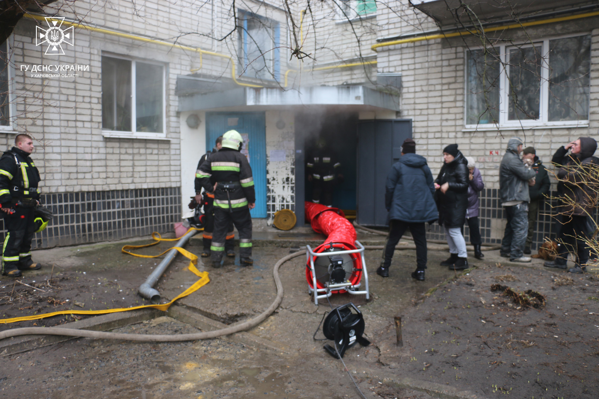 Під час пожежі в підвалі будинку на Гагаріна рятувальники знайшли труп