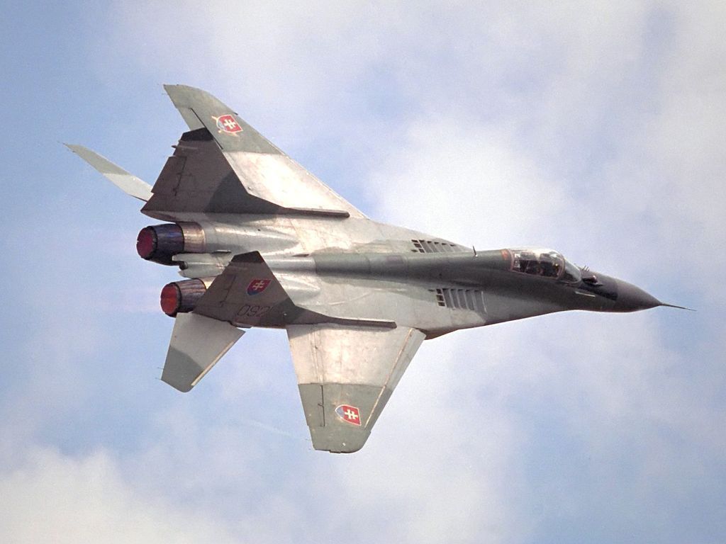 Україна отримає перші чотири винищувачі МіГ-29 від Словаччини