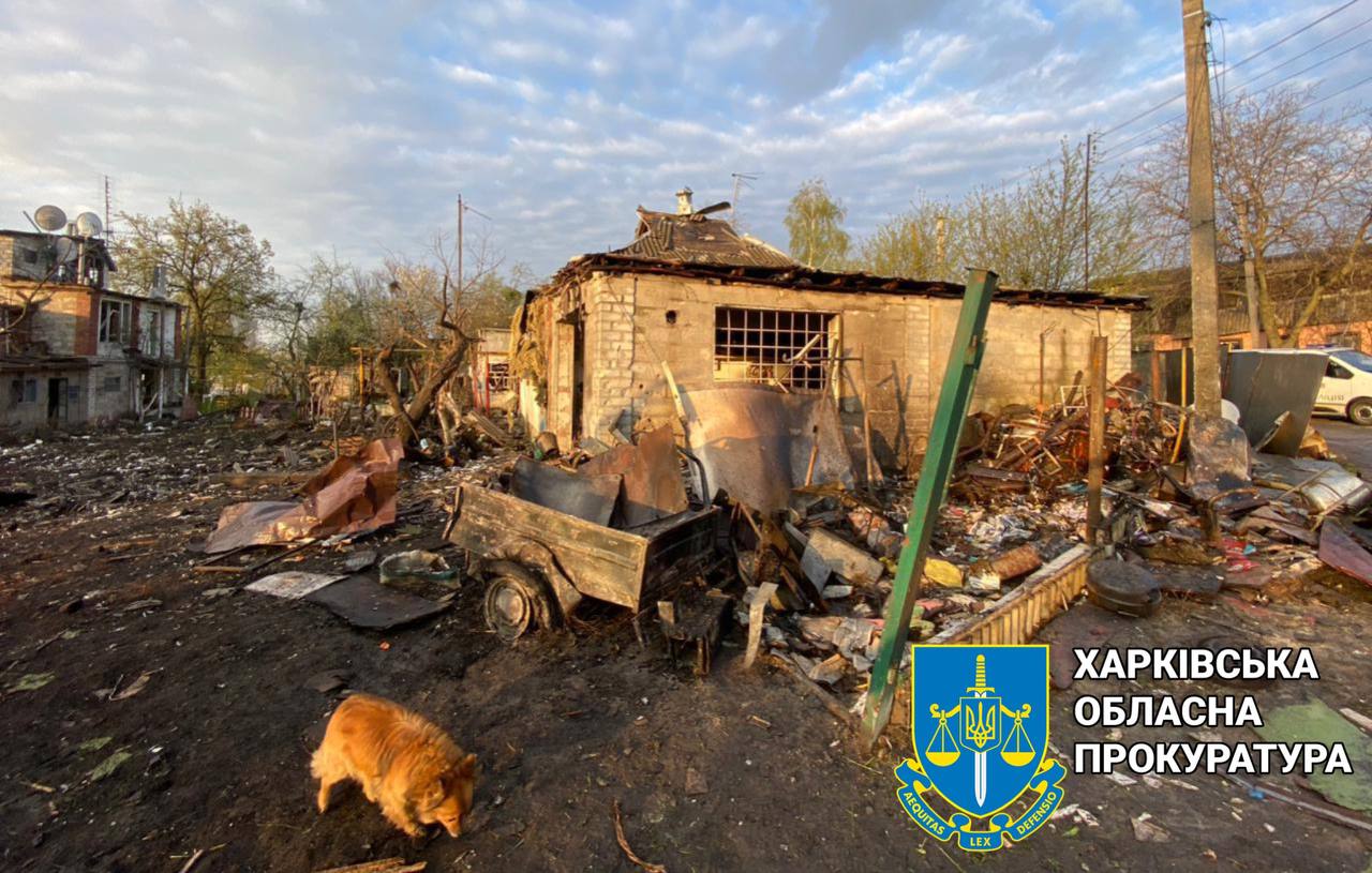 Правоохоронці показали наслідки нічної ракетної атаки на Харків