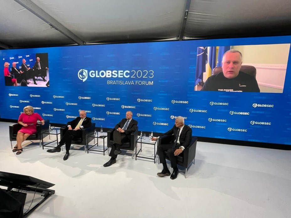 Україна взяла участь у 18-му Міжнародному форумі з питань безпеки GLOBSEC-2023
