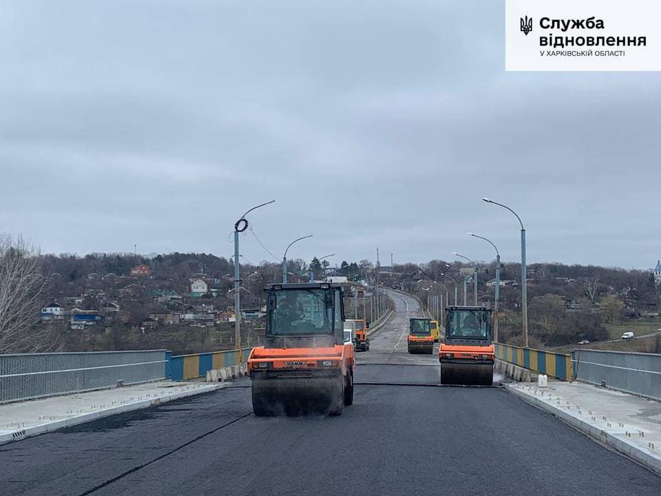 На відновлення 25 зруйнованих мостів на Харківщині потрібно 4,5 мільярда гривень