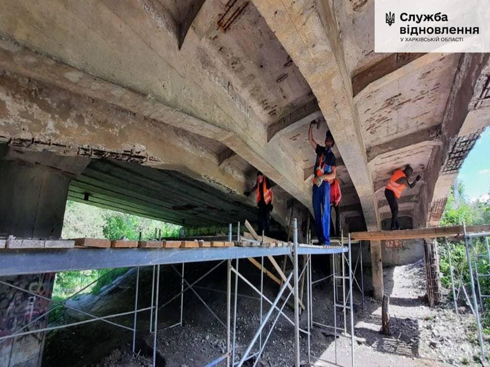 Відновлення мостів на Харківщині: де зараз тривають ремонтні роботи