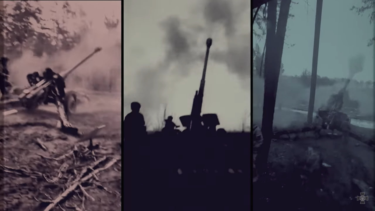 Як працюють артилеристи на найгарячіших ділянках фронту: відео Нацгвардії