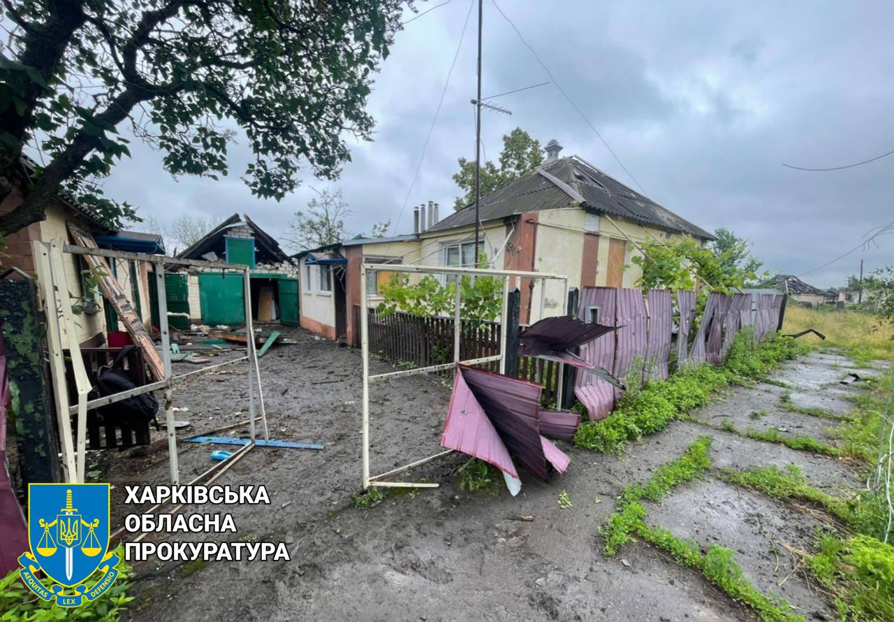 На Харківщині окупанти обстріляли з авіації чотири населених пункти