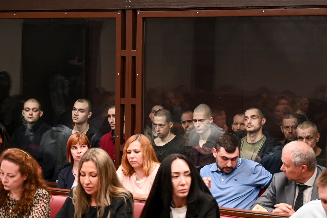 У росії почався суд над бійцями «Азова». Серед підсудних – вісім жінок