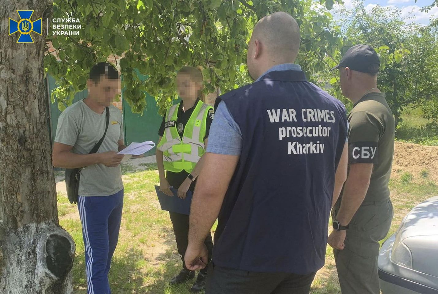 «Дільничному інспектору» окупаційної поліції на Харківщині повідомлено про підозру