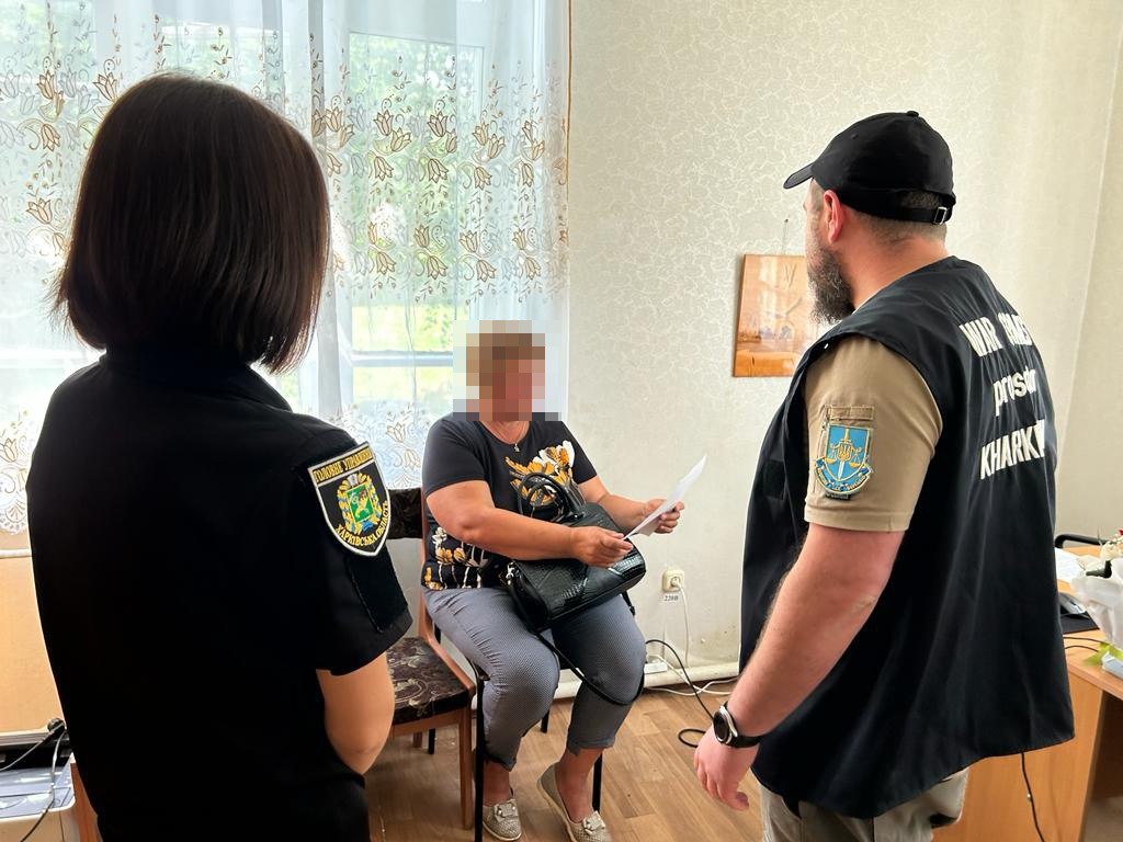 Жительку Харківщини затримали за підтримку російських військових під час окупації