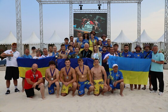 Харківщина здобула 7 медалей чемпіонату Європи з пляжної боротьби