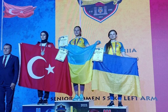 На чемпіонаті Європи з армреслінгу харків’янка виборола 3 «золота»