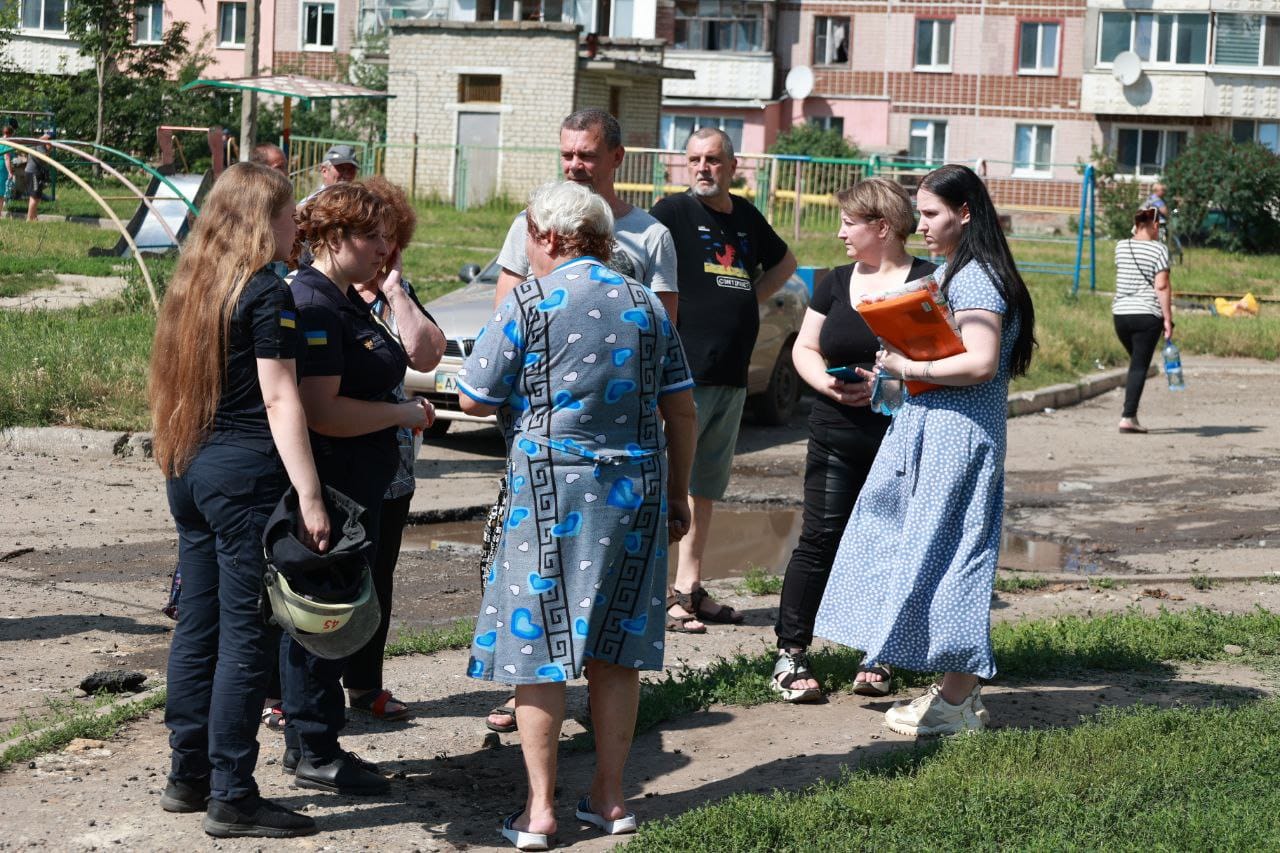 У Первомайському внаслідок ракетного удару 4 липня пошкоджено 18 будинків – ХОВА