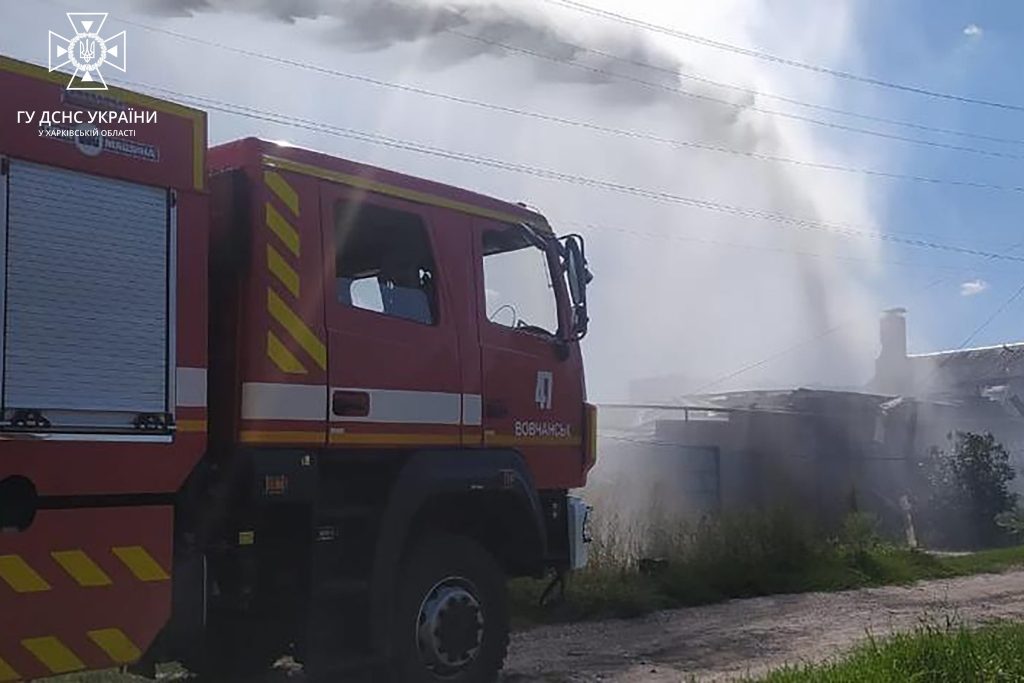 Чугуївський район: рятувальники ліквідували пожежу у приватному маєтку