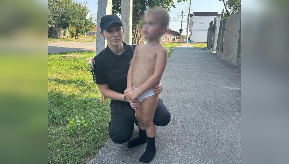 У Харкові на вулиці знайшли 4-річного хлопчика