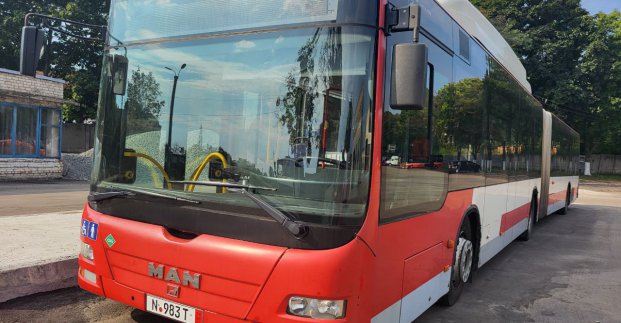 У Харкові вийшли на маршрути німецькі автобуси