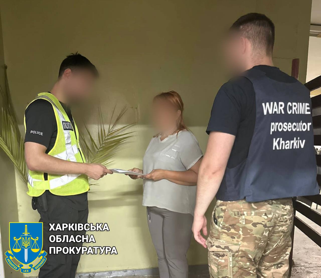 Прокуратура спільно з поліцією викрили на Харківщині чергову шанувальницю «руського миру»