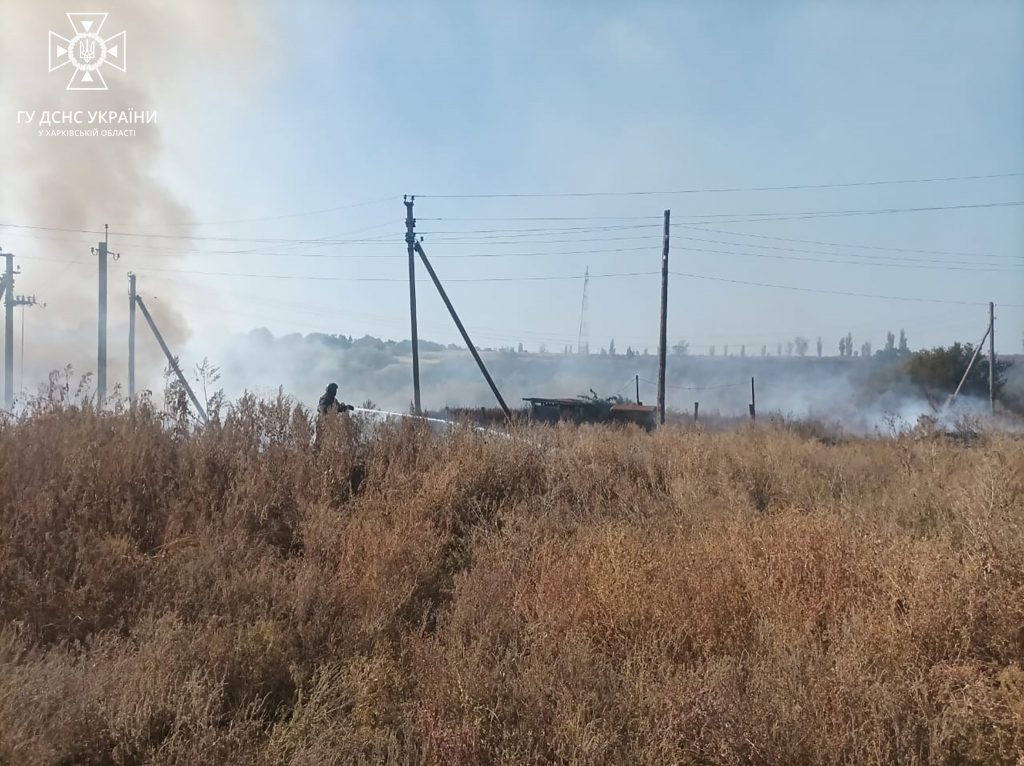 Обстріл Куп’янського району: рятувальники ліквідували пожежу