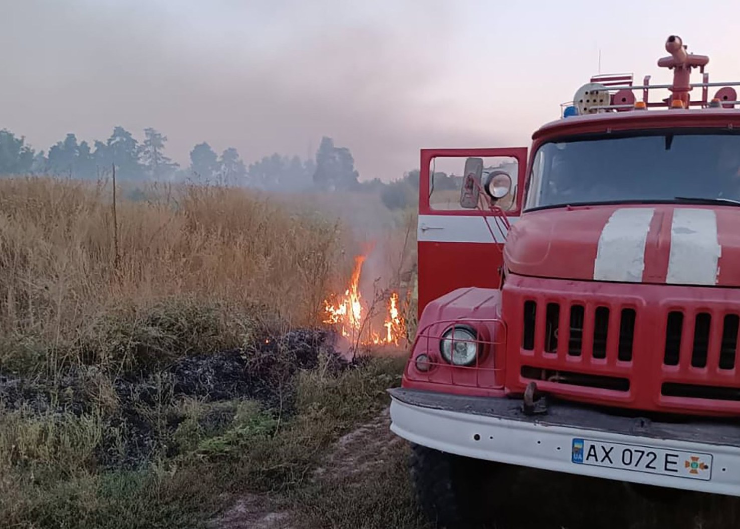 10 пожеж за добу: ситуація на Харківщині