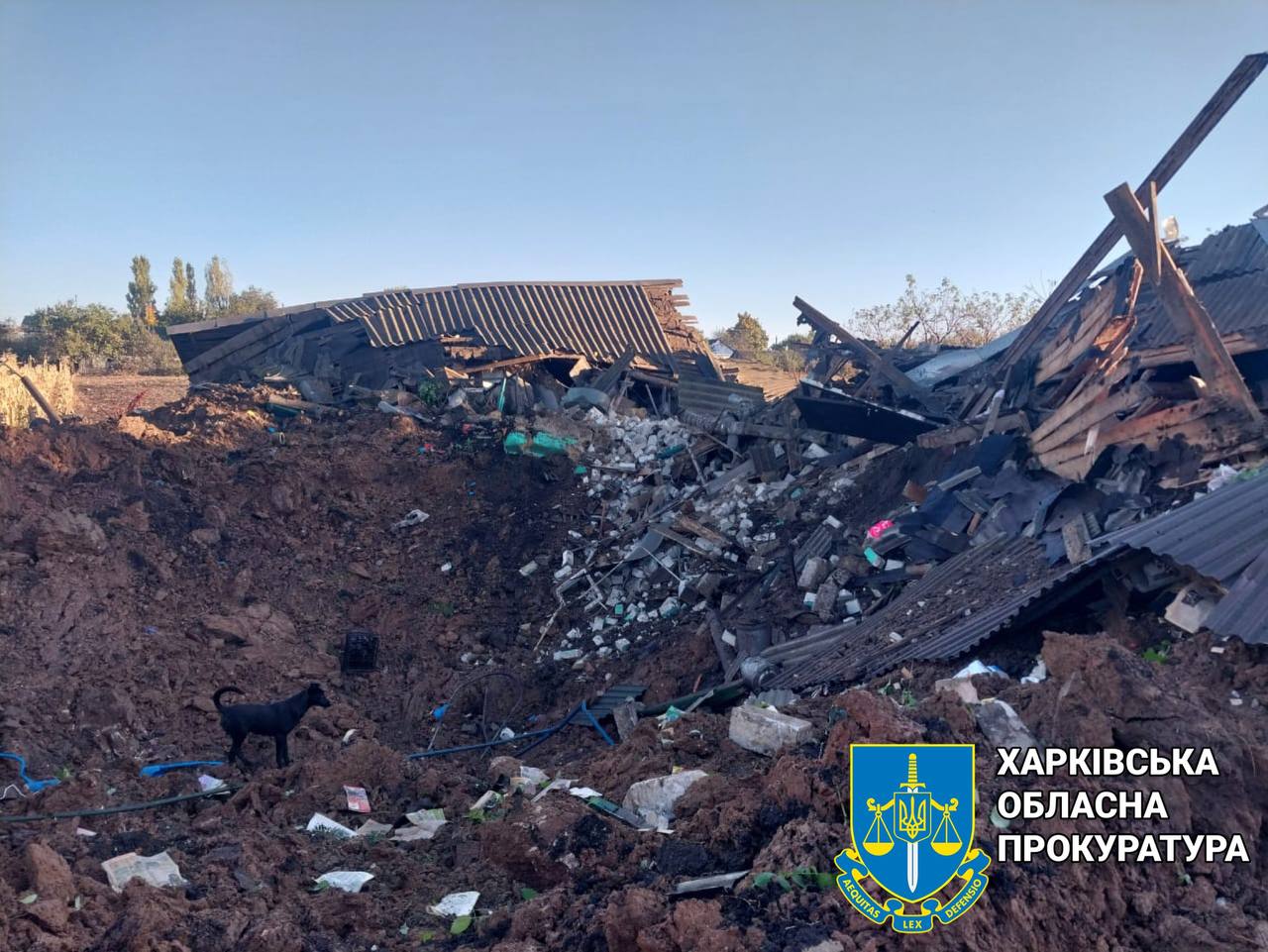 Двоє загиблих та поранена: наслідки удару по Харківщині авіабомбою