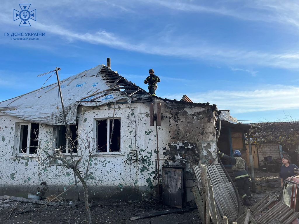 На Куп’янщині після обстрілів вояків рф було ліквідовано дві пожежі