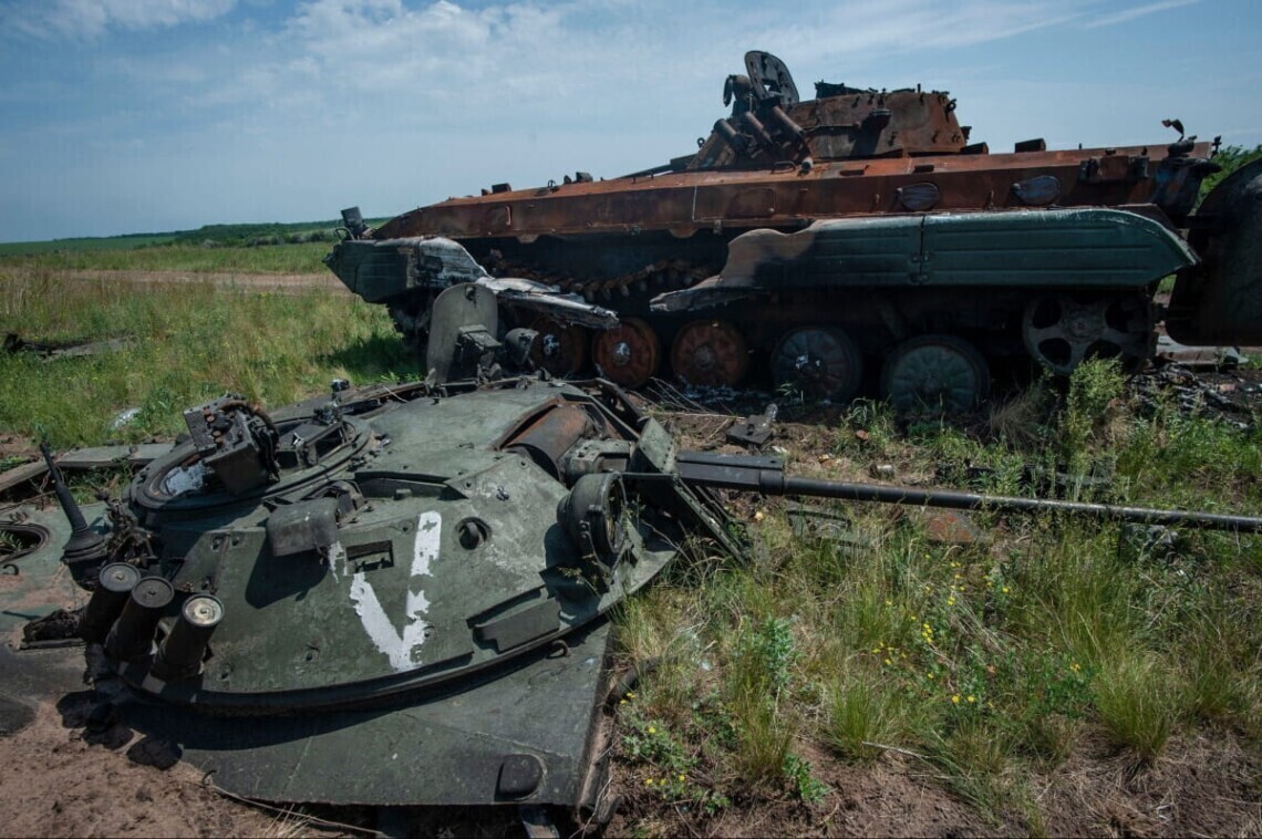 На Лимано-Куп’янському напрямку за 4 дні бригада ЗСУ спалила 25 російських танків